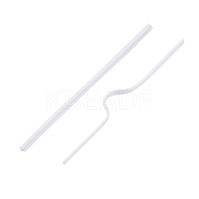 PE Nose Bridge Wire for Mouth Cover LS-AJEW-E034-59C-03-1