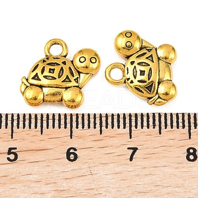 Tibetan Style Alloy Pendants TIBEP-E099-AG-1