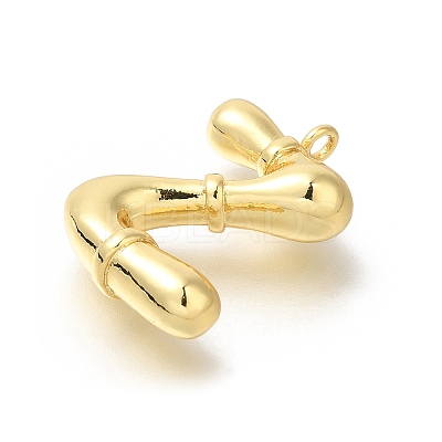 Rack Plating Brass Pendants KK-I722-08G-Z-1