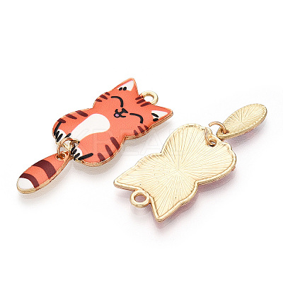 Alloy Enamel Pendants FIND-Q102-12G-1