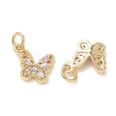 SHEGRACE Brass Pave Clear Cubic Zirconia Pendants XGRQ3Q824-628G-C-1