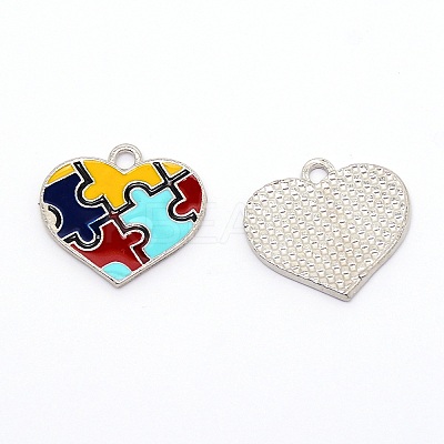 Zinc Alloy Enamel Pendants PALLOY-TAC0022-05-1