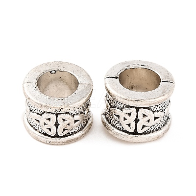 Tibetan Style Zinc Alloy Beads X-TIBEB-R063-011AS-RS-1