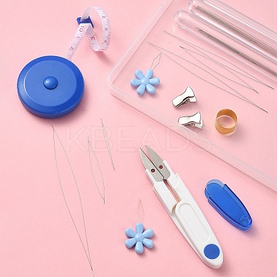 High Carbon Steel Big Eye Beading Needle TOOL-YW0001-32-1
