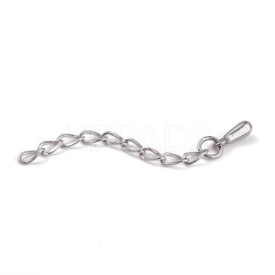 Tarnish Resistant 304 Stainless Steel Chain Extender STAS-L214-03B-1