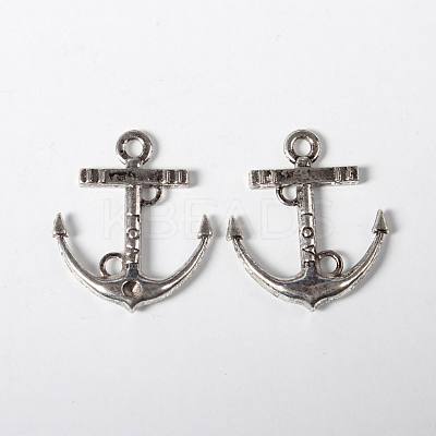 Tibetan Style Alloy Pendants TIBEB-A11925-AS-LF-1