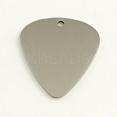 Tarnish Resistant 201 Stainless Steel Teardrop Stamping Blank Tag Pendants STAS-R064-07-1