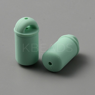 Bottle Food Grade Eco-Friendly Silicone Beads LS-SIL-WH0006-20K-1