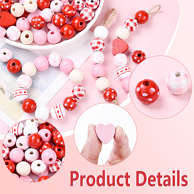 DIY Valentine's Day Themed Jewelry Making Kits DIY-YW0012-81-1