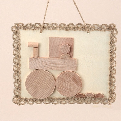 DIY Tractor Painting Handmade Materials Package for Parent-Child DIY-P036-07-1