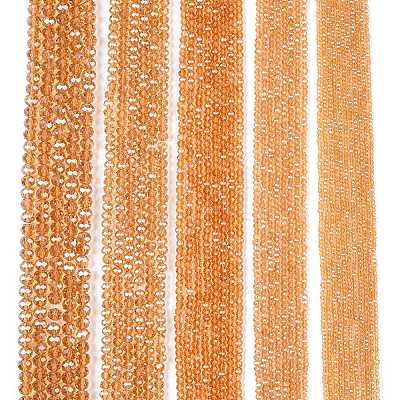 Electroplate Glass Beads Strands EGLA-A044-T6mm-A23-1