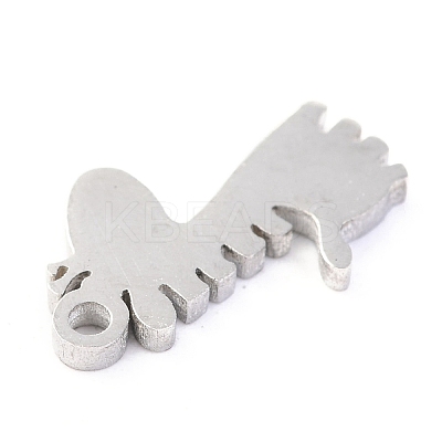 Non-Tarnish 304 Stainless Steel Charms STAS-O142-41P-1