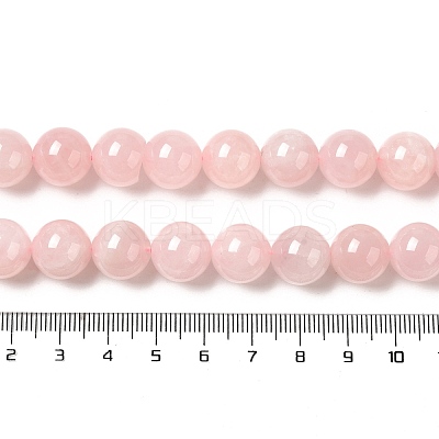 Natural Madagascar Rose Quartz Beads Strands G-F641-01-E-1