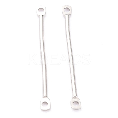 Non-Tarnish 201 Stainless Steel Links Connectors LS-X-STAS-B011-01A-P-1