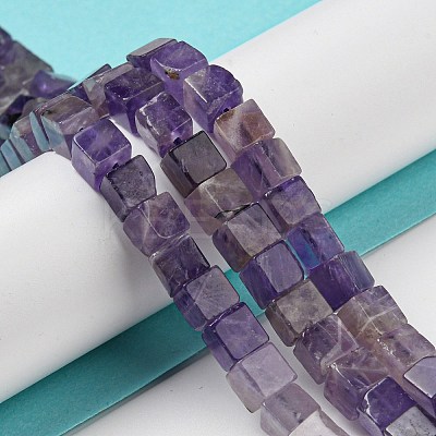 Natural Amethyst Beads Strands G-Q1008-B02-1