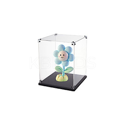 Transparent Acrylic Minifigures Display Case ODIS-WH0043-92B-1