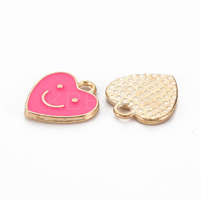 Alloy Enamel Charms ENAM-T016-12A-RS-1