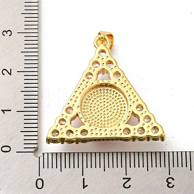 Real 18K Gold Plated Brass Pendants KK-L209-007G-02-1
