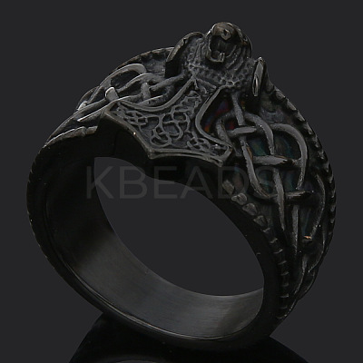 Viking 304 Stainless Steel Finger Rings for Men FS-WGB3F16-12-1