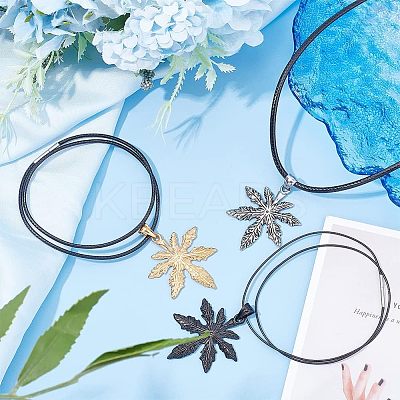 6Pcs 3 Style Korean Waxed Cord Necklace Making MAK-UN0001-41A-02-1