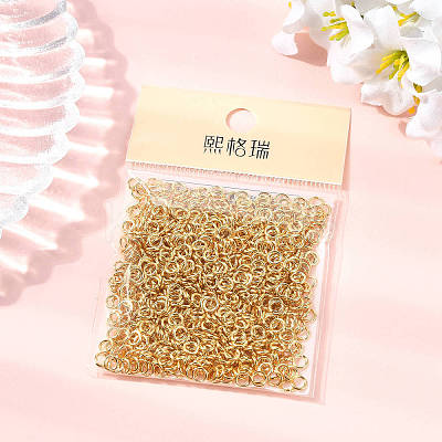 SHEGRACE 30G Brass Open Jump Rings XGRPCN354-240G-1