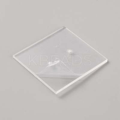 Acrylic Single Earring Display Card EDIS-WH0031-26B-01-1