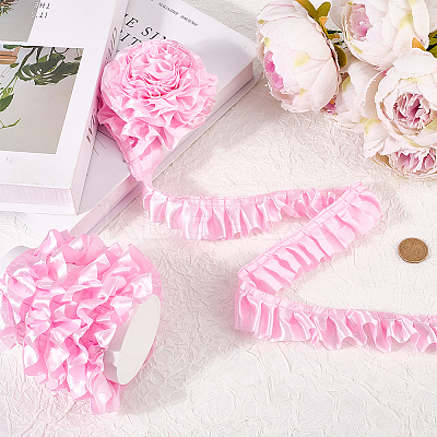 10M Polyester Ruffled Trimming OCOR-GF0004-57B-1