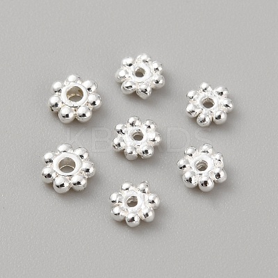 925 Sterling Silver Spacer Beads STER-WH0016-13A-1