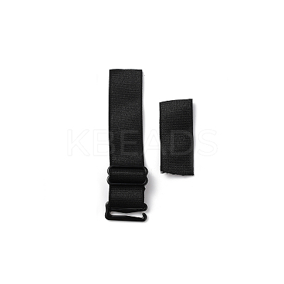 Polyester Adjustable Hat Drawstring Sweatband DIY-WH0308-396A-1