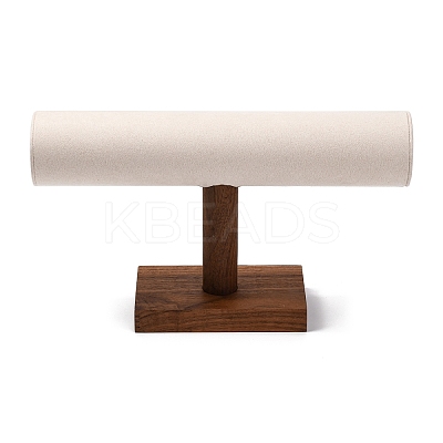 1-Tier Wood Bracelet Organizer Display Racks ODIS-B002-01B-01-1