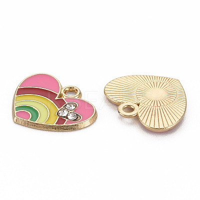 Alloy Enamel Charms ENAM-S126-094-NR-1