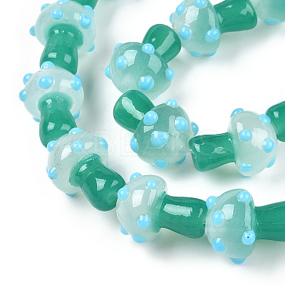Handmade Lampwork Beads X1-LAMP-N024-09F-1