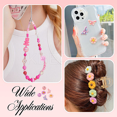DIY Flower Butterfly Jewelry Making Findings Kits DIY-TA0010-18-1