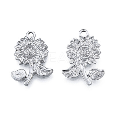 Non-Tarnish 201 Stainless Steel Pendants STAS-N098-208P-1