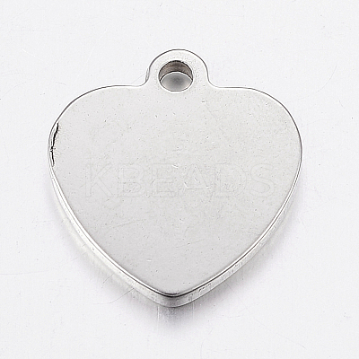 Non-Tarnish 304 Stainless Steel Textured Pendants STAS-G172-39P-1