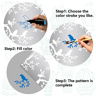 Stainless Steel Cutting Dies Stencils DIY-WH0238-076-1