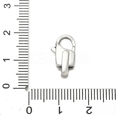 304 Stainless Steel Lobster Claw Clasps LS-STAS-C148-03A-P-1