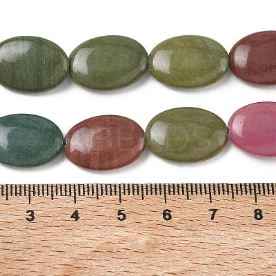 Natural Malaysia Jade Beads Strands G-K292-C16-13X18MM-1-1