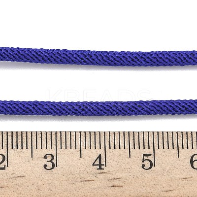 3MM Nylon Milan Cord Necklace Making NJEW-H084-01G-30-1