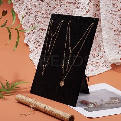 Wood Jewelry Necklace Display Planks X-NDIS-N003-03-1