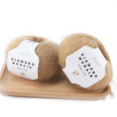 Acrylic Fiber Mohair Wool Knitting Yarn YCOR-PW0001-005A-34-1