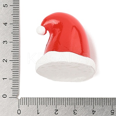 Christmas Resin Sculpture Display Decorations DJEW-K029-02C-1