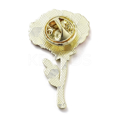 Flower Series Zinc Alloy Enamel Pin LS-JEWB-D069-03A-1