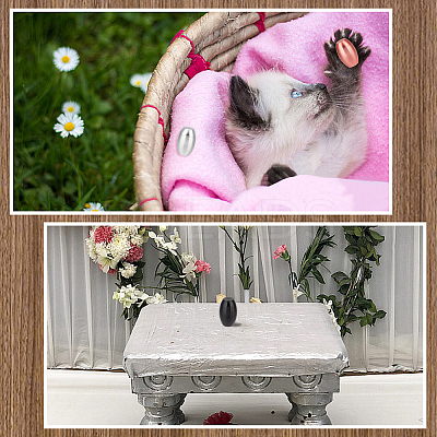 3Pcs 3 Colors Aluminium Alloy Cremation Urn DJEW-CN0001-28B-1