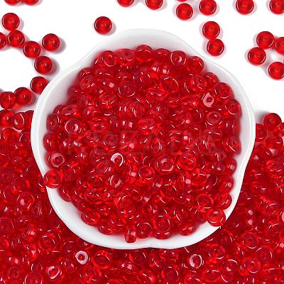 Transparent Colours Glass Seed Beads SEED-P008-01A-01-1