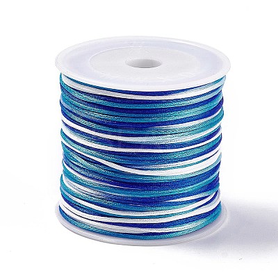 Segment Dyed Nylon Rattail Satin Cords NWIR-A008-01D-1