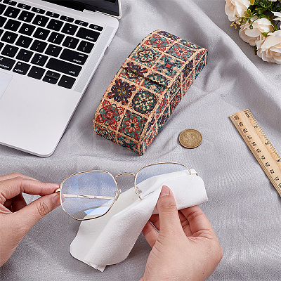 PU Leather Eyeglass Cases AJEW-CN0005-92B-04-1