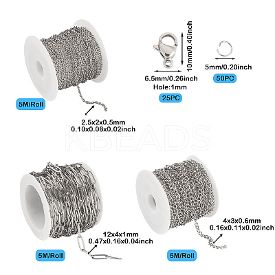 DIY Jewelry Finding Making Kit DIY-TA0012-58-1