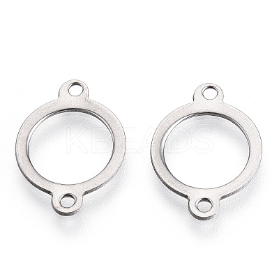 Tarnish Resistant 201 Stainless Steel Links connectors LS-STAS-S076-15-1