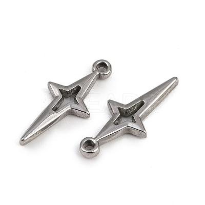 Non-Tarnish 304 Stainless Steel Pendants STAS-E169-17P-A-1